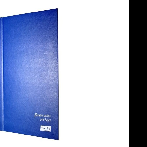 LIBRO FLORETE ACTAS AZUL INTERLIB FF.144H. PZA